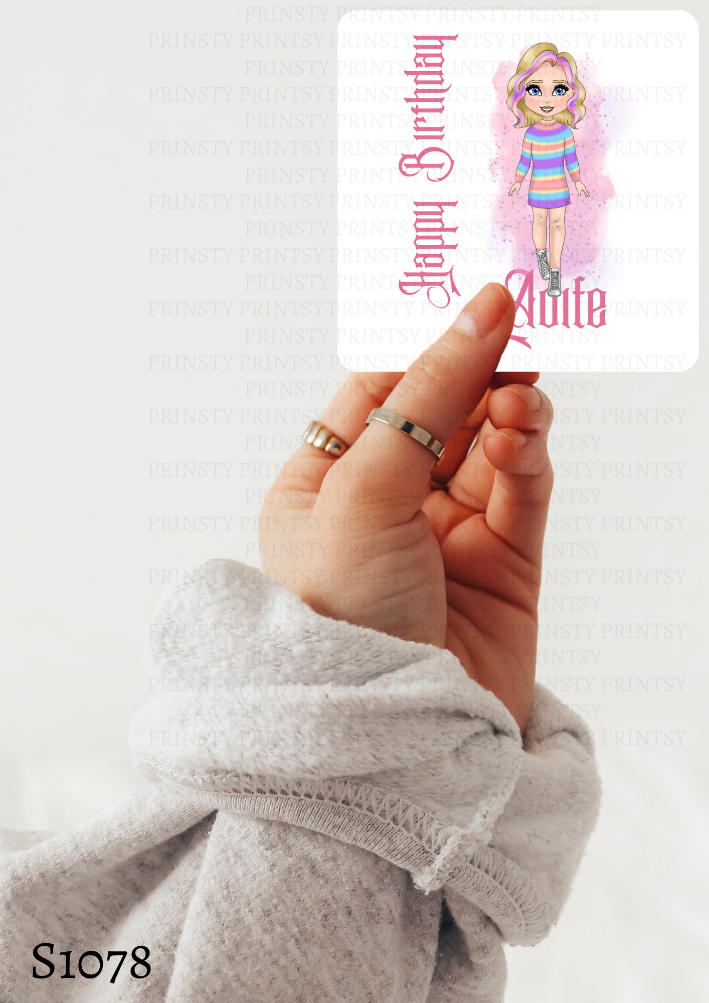 Spooky & Kooky Dolly Sticker Sheet