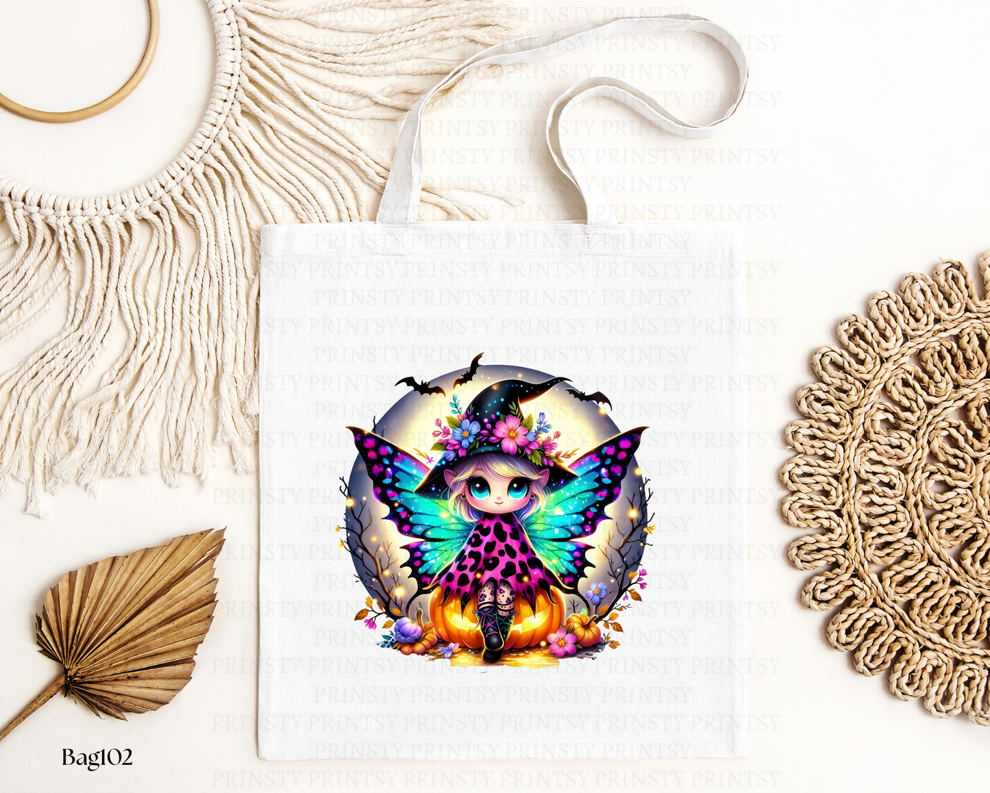 Halloween Fairy Tote Bag