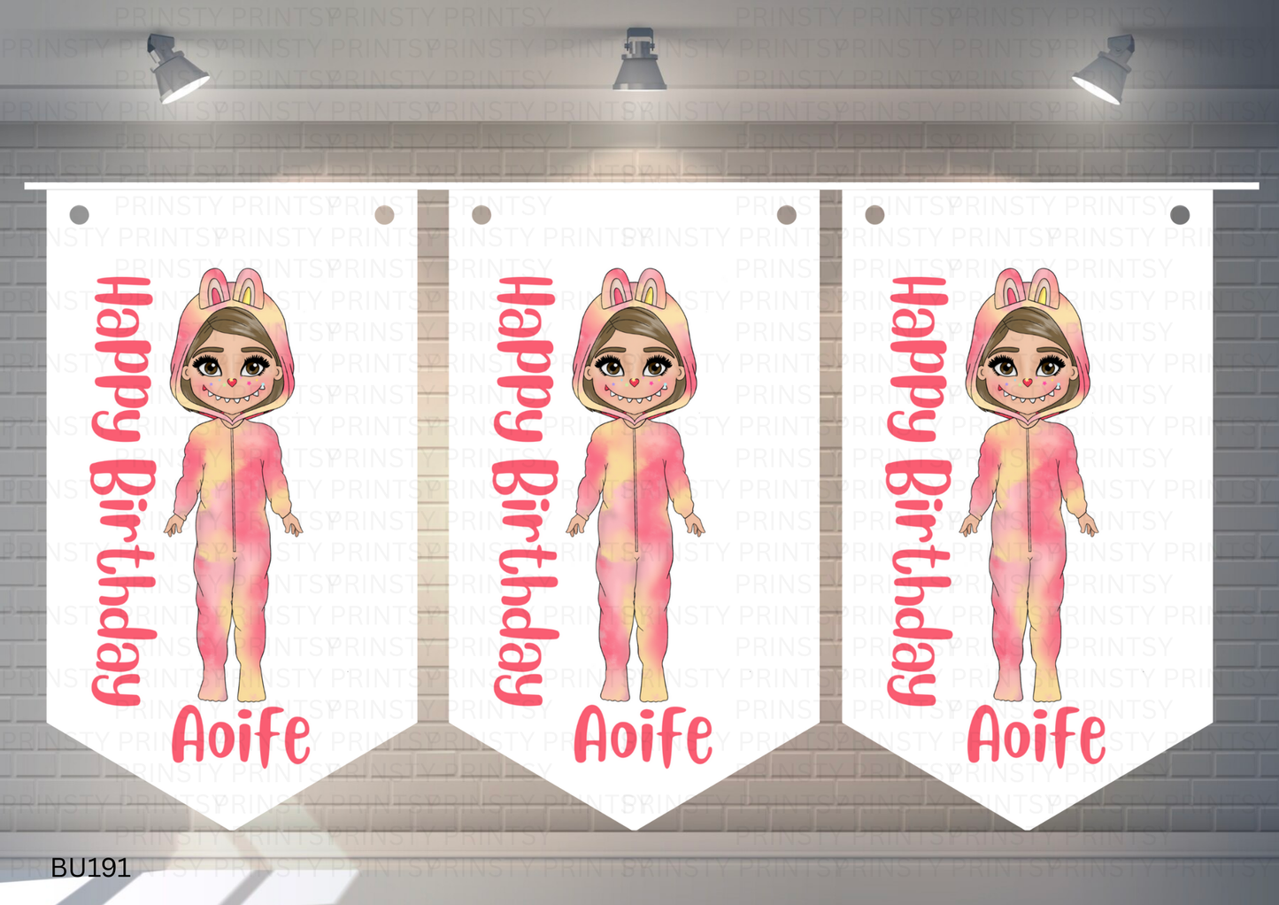 Mini Magic Monster Dolly Bunting