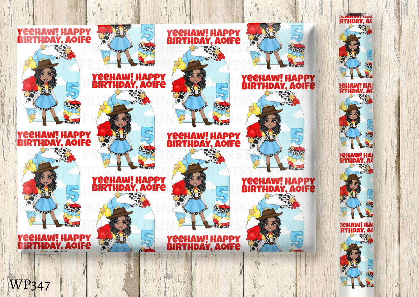 Toy Land Dolly Wrapping Paper
