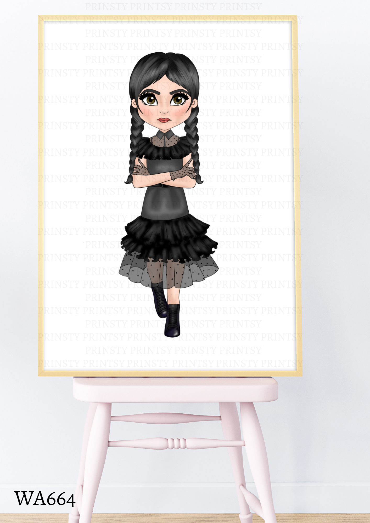 Spooky & Kooky Dolly Wall Art