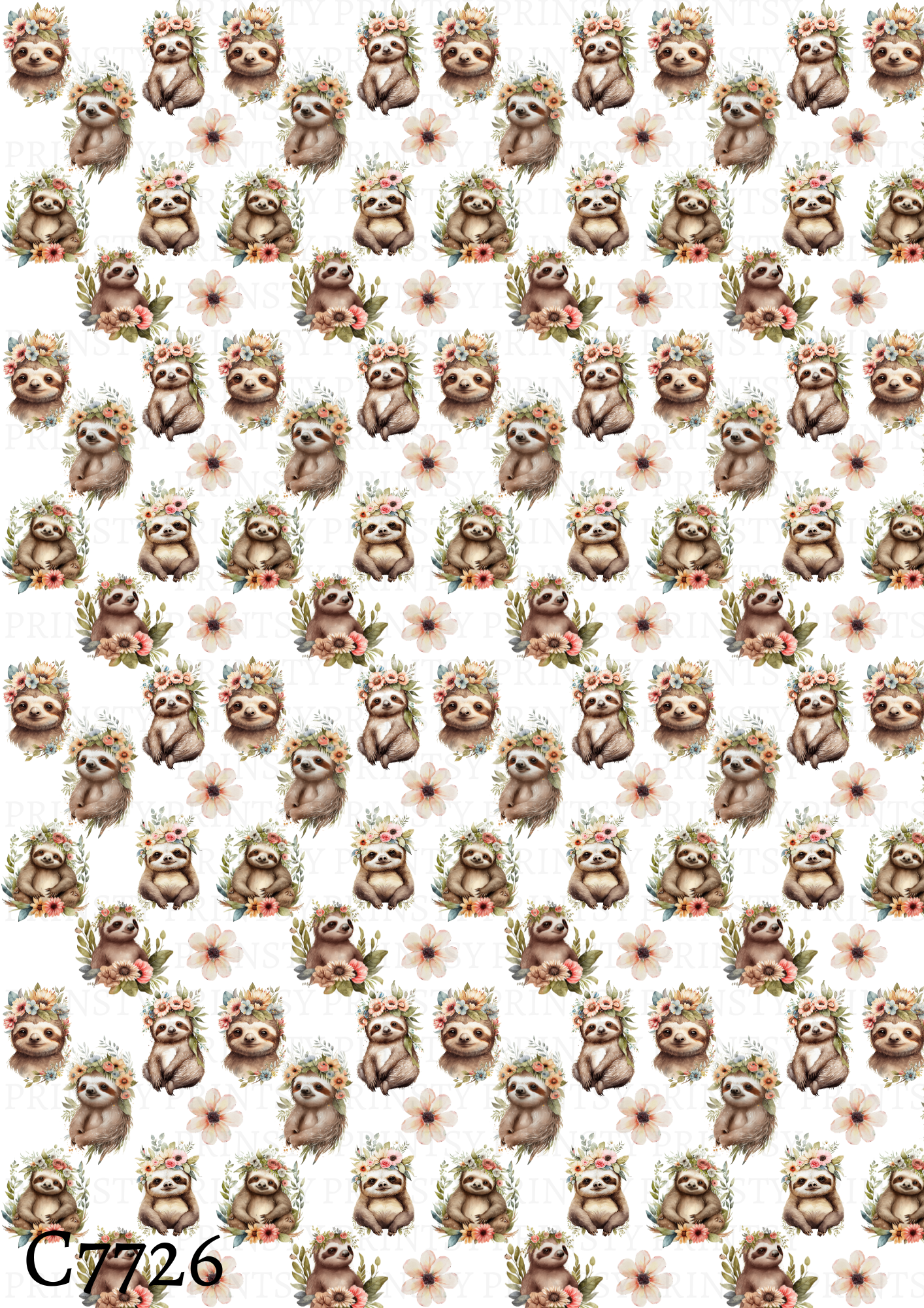 Sloth Canvas