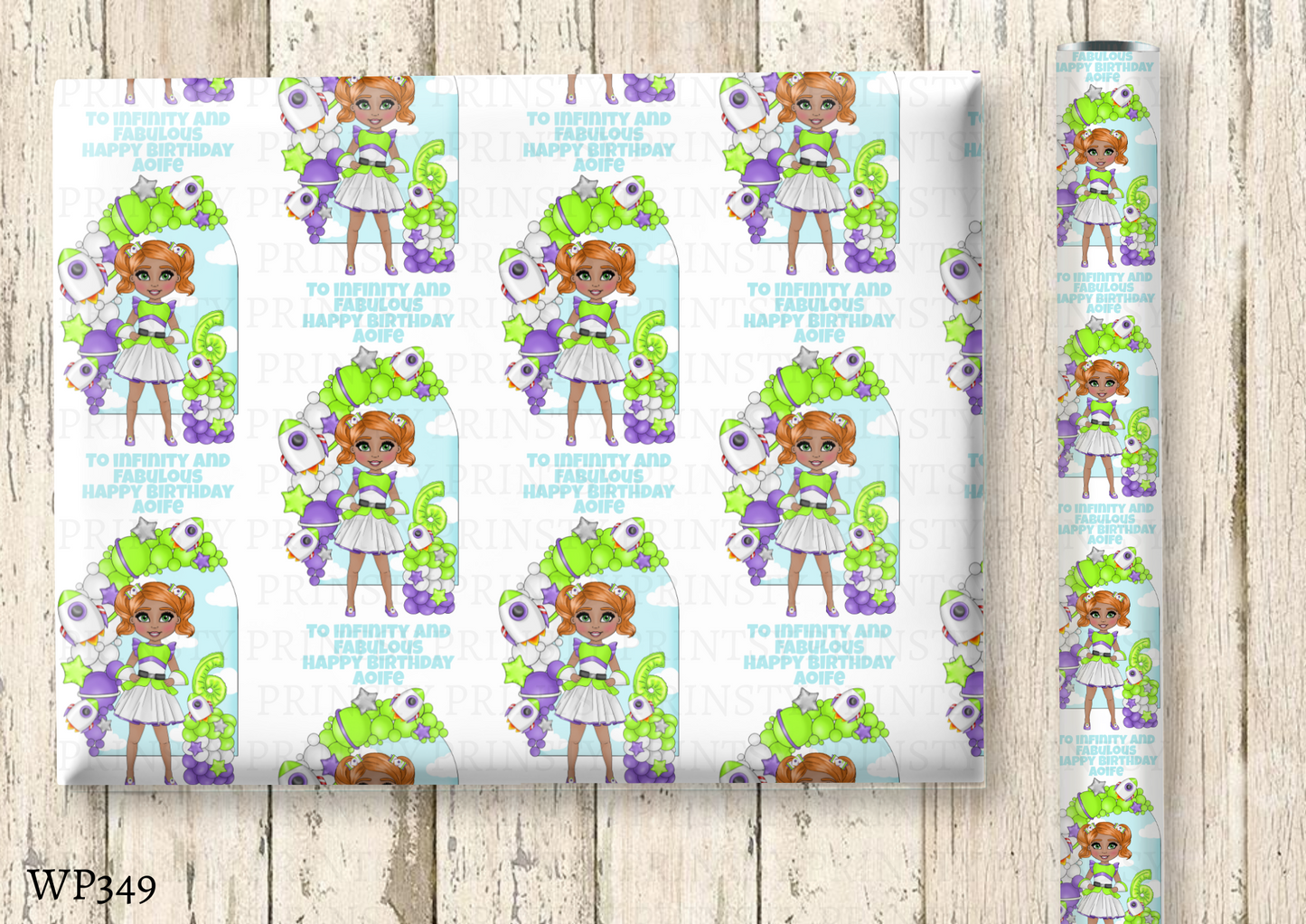 Toy Land Dolly Wrapping Paper