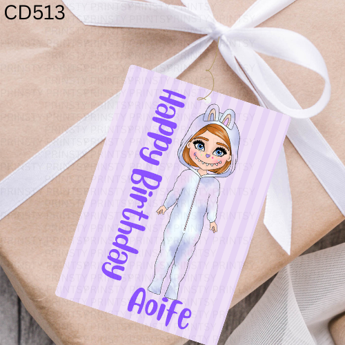Mini Magic Monster Dolly Gift Label
