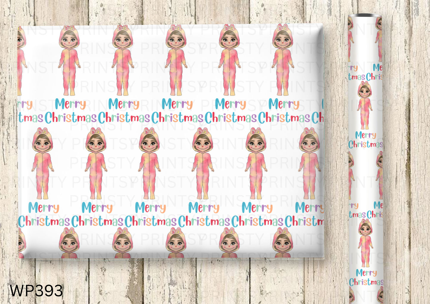Mini Magic Monsters Dolly Wrapping Paper