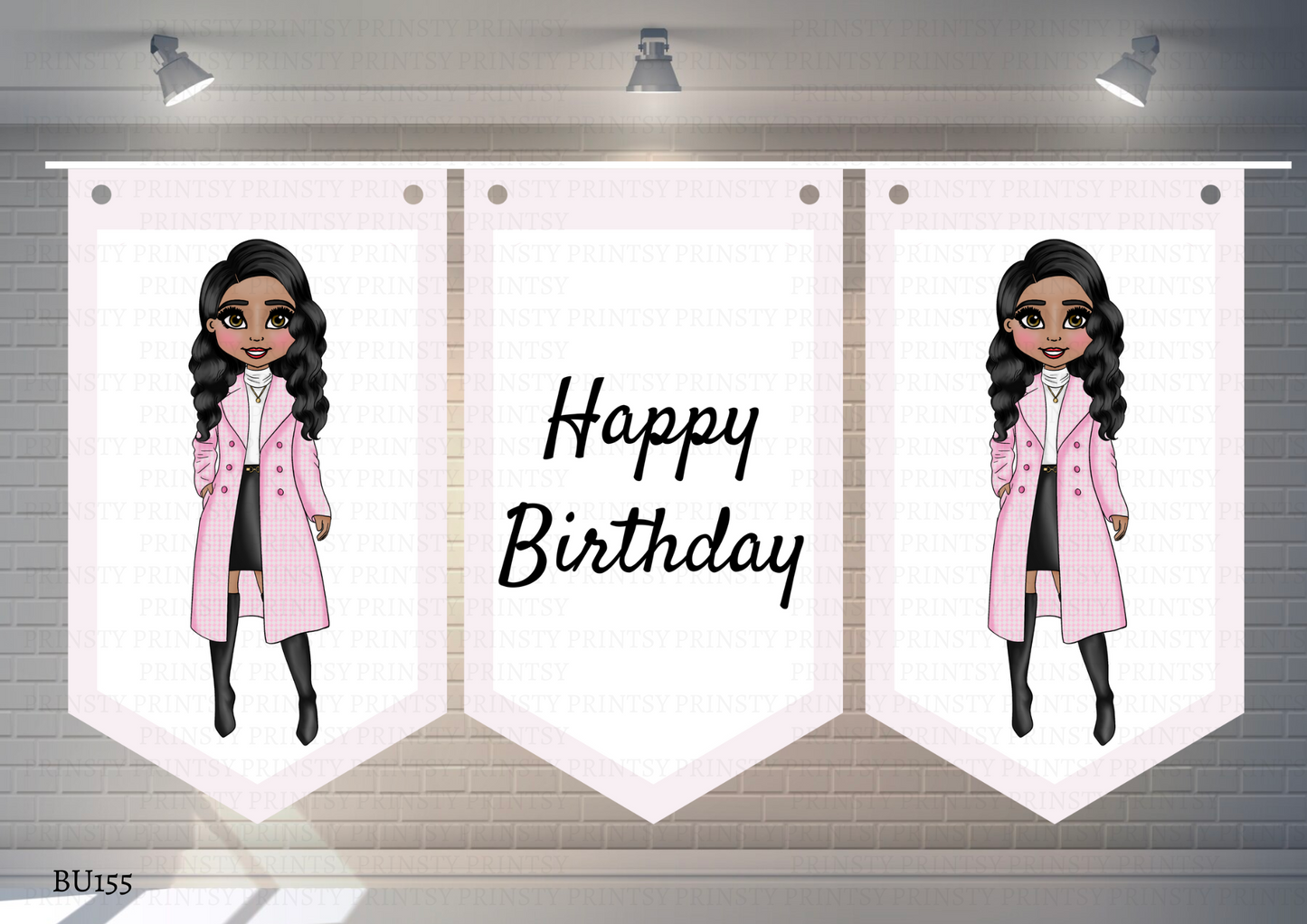 Elegant Dolly Bunting