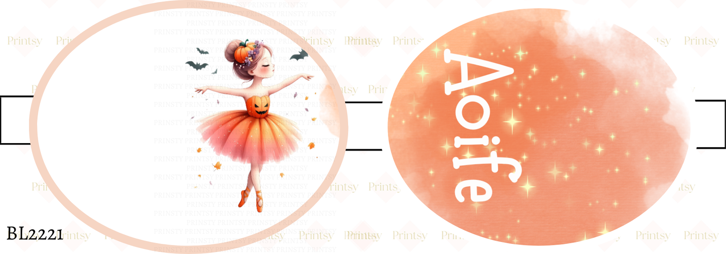 Cute Halloween Ballerina Bow Loop
