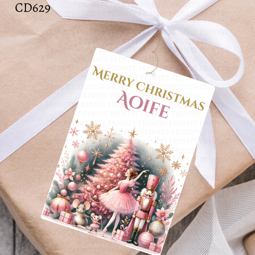 Nutcracker Gift Label