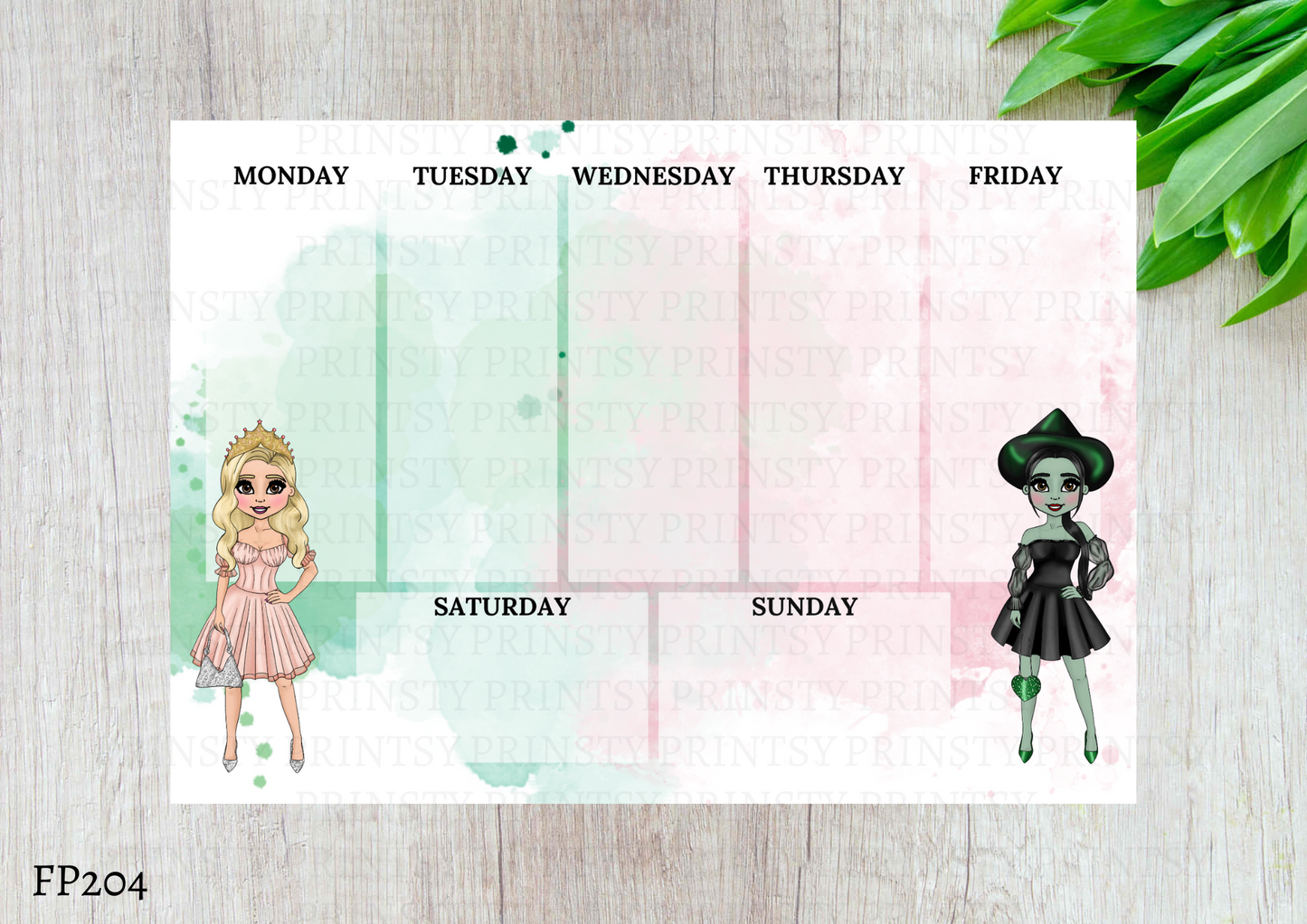 Wicked Weekly Planner