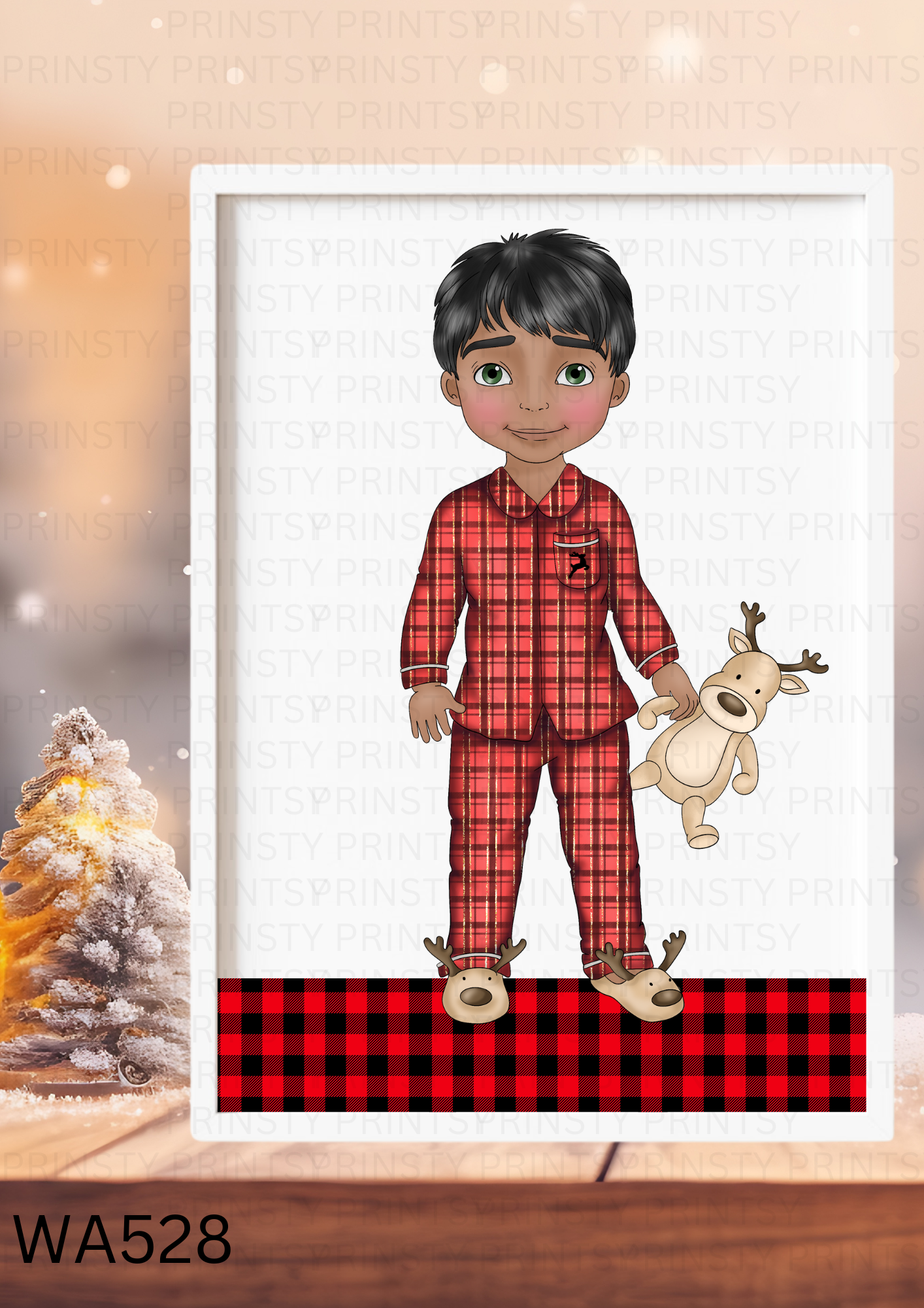 Dude Christmas Wall Art