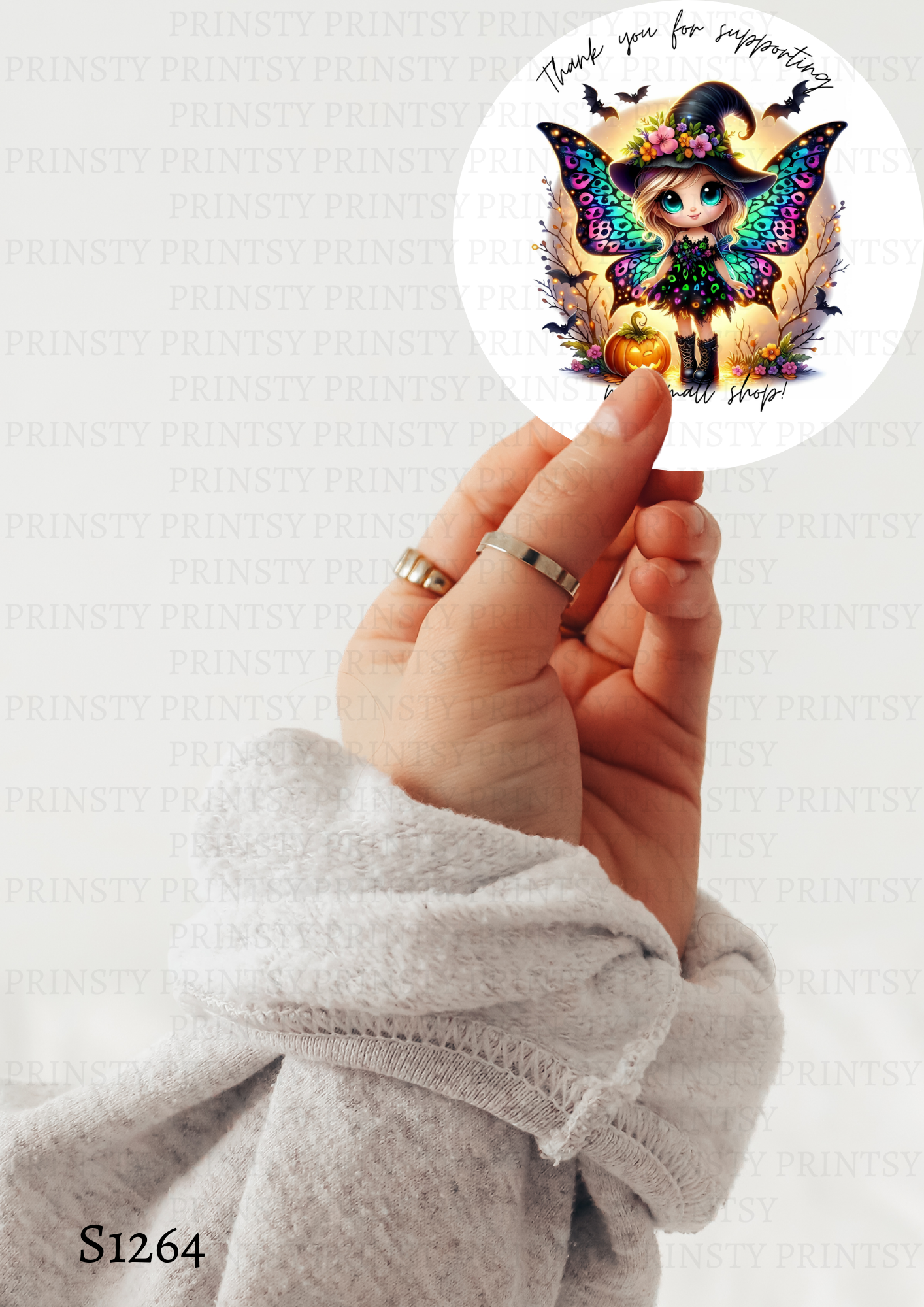 Halloween Fairy Sticker Sheet
