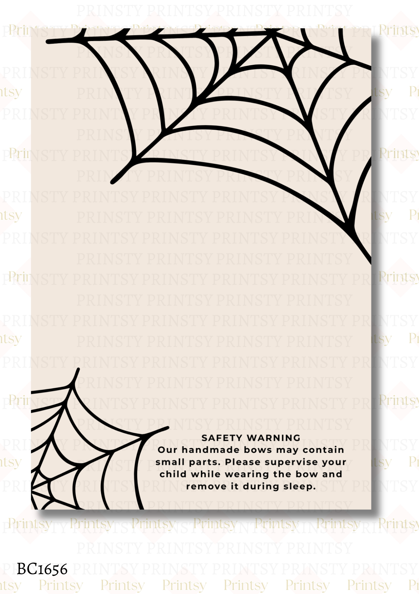 Halloween Bow Card