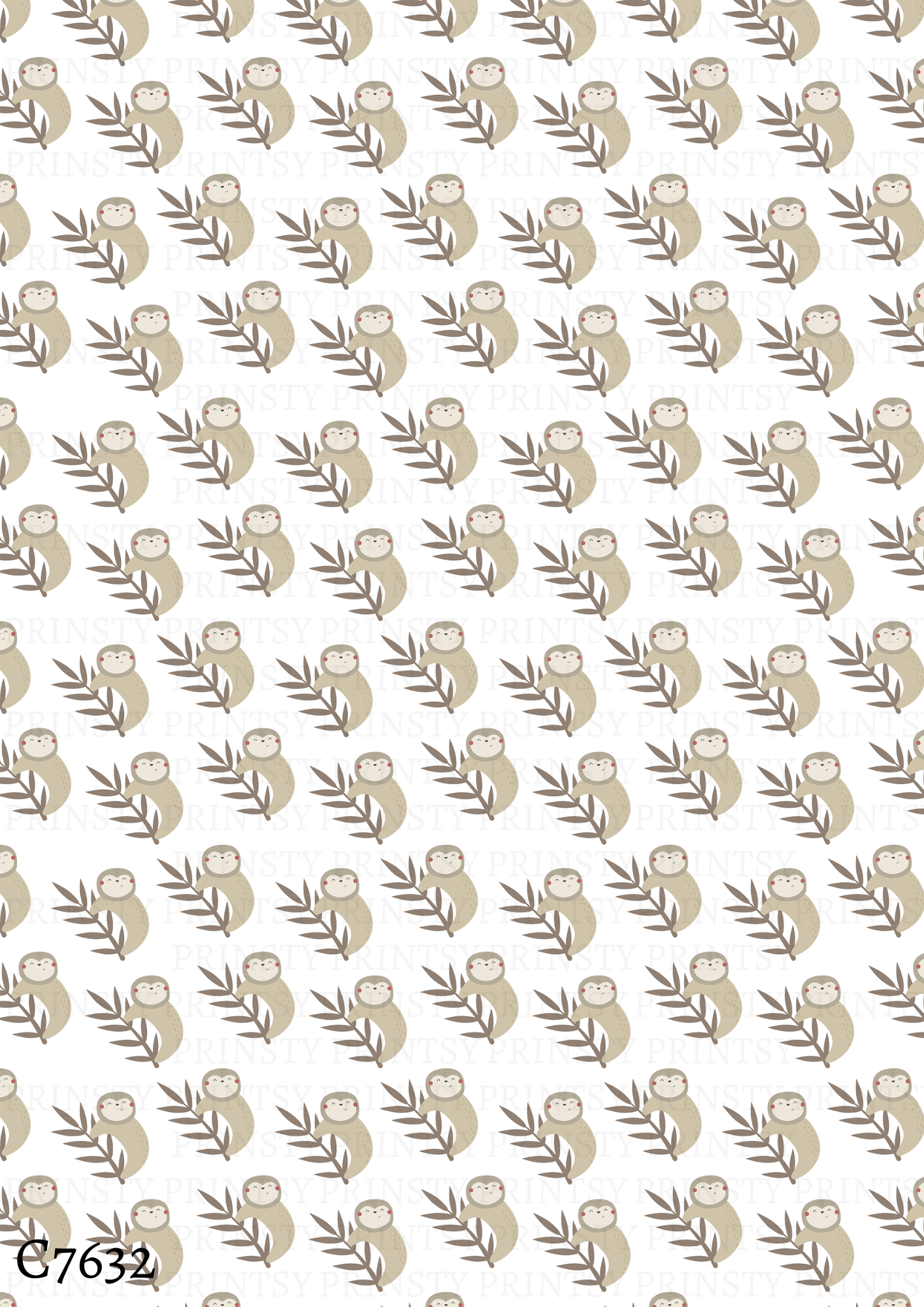 Sloth Canvas