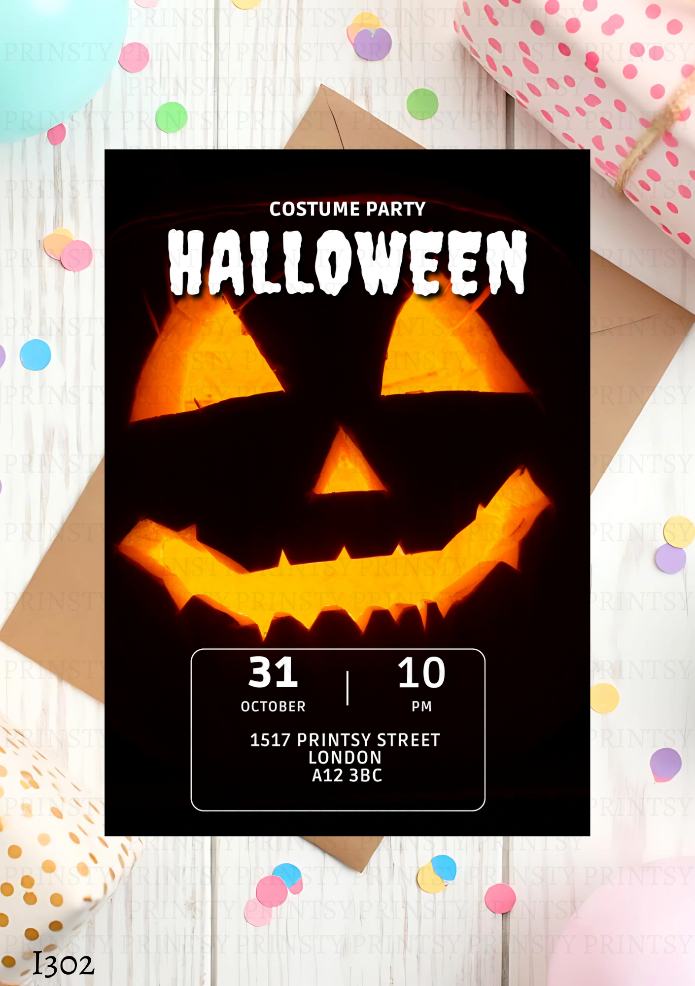 Halloween Party Invite