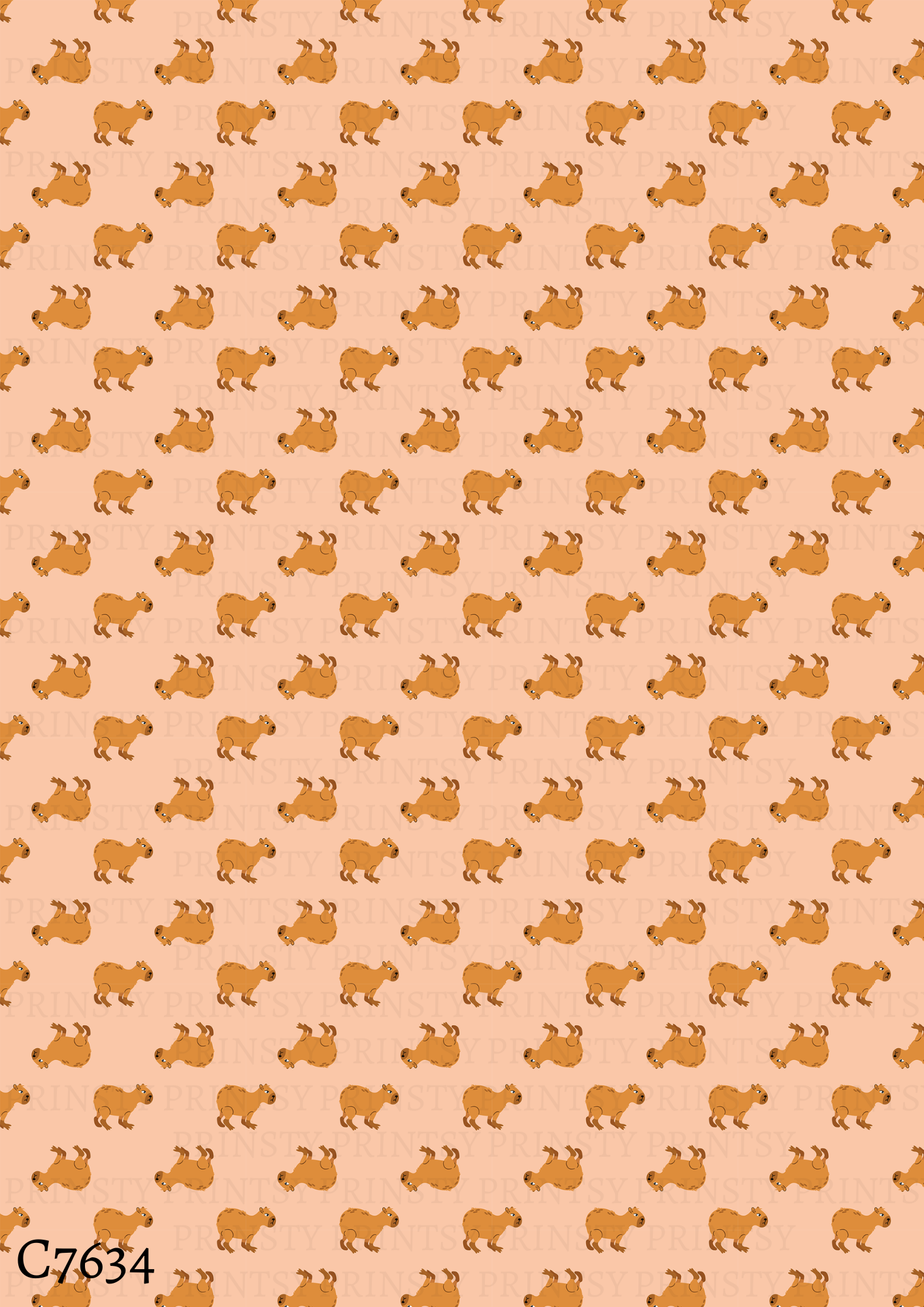 Capybara Canvas