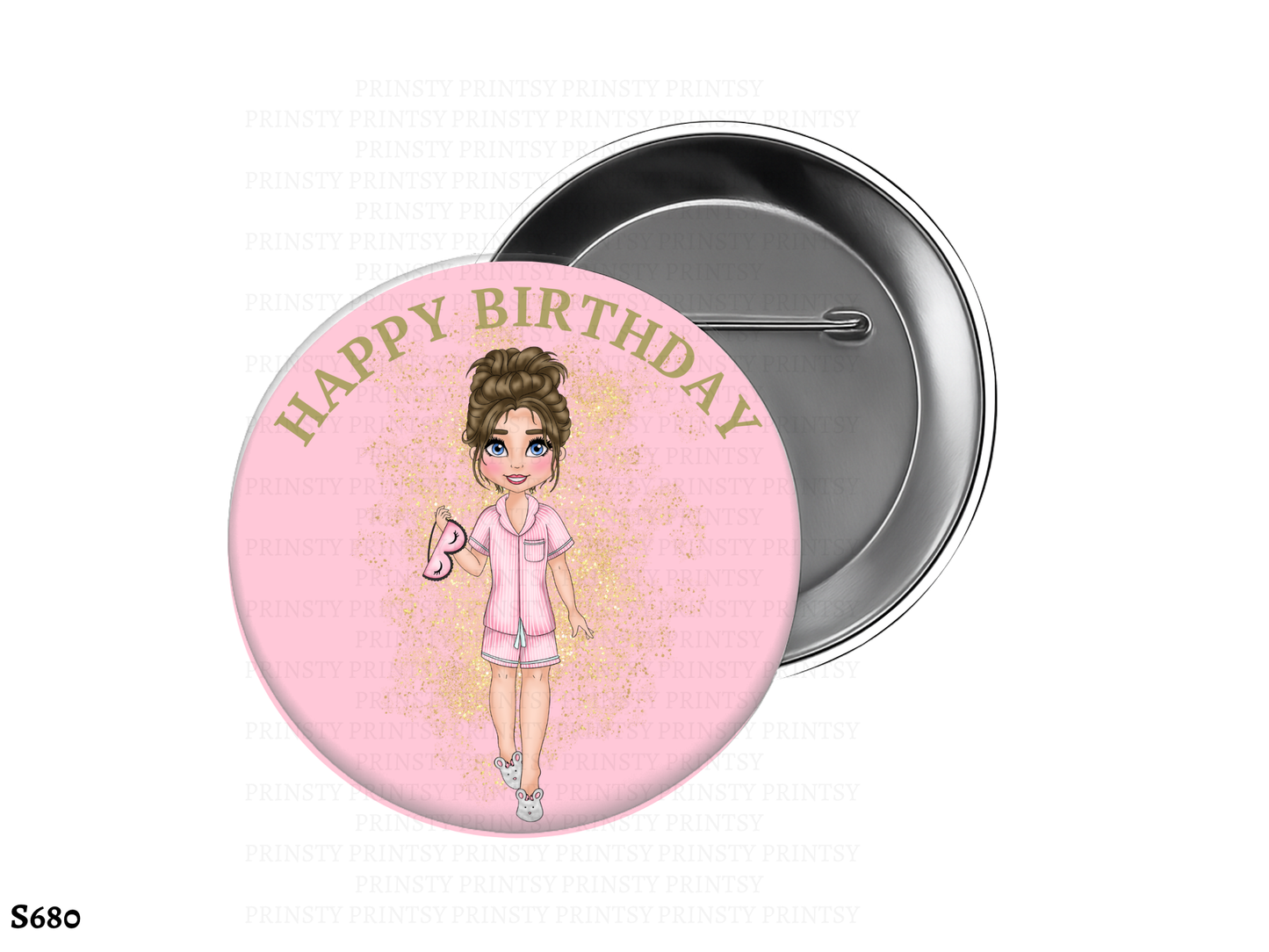 Pyjama Dolly BowBitz/Badges