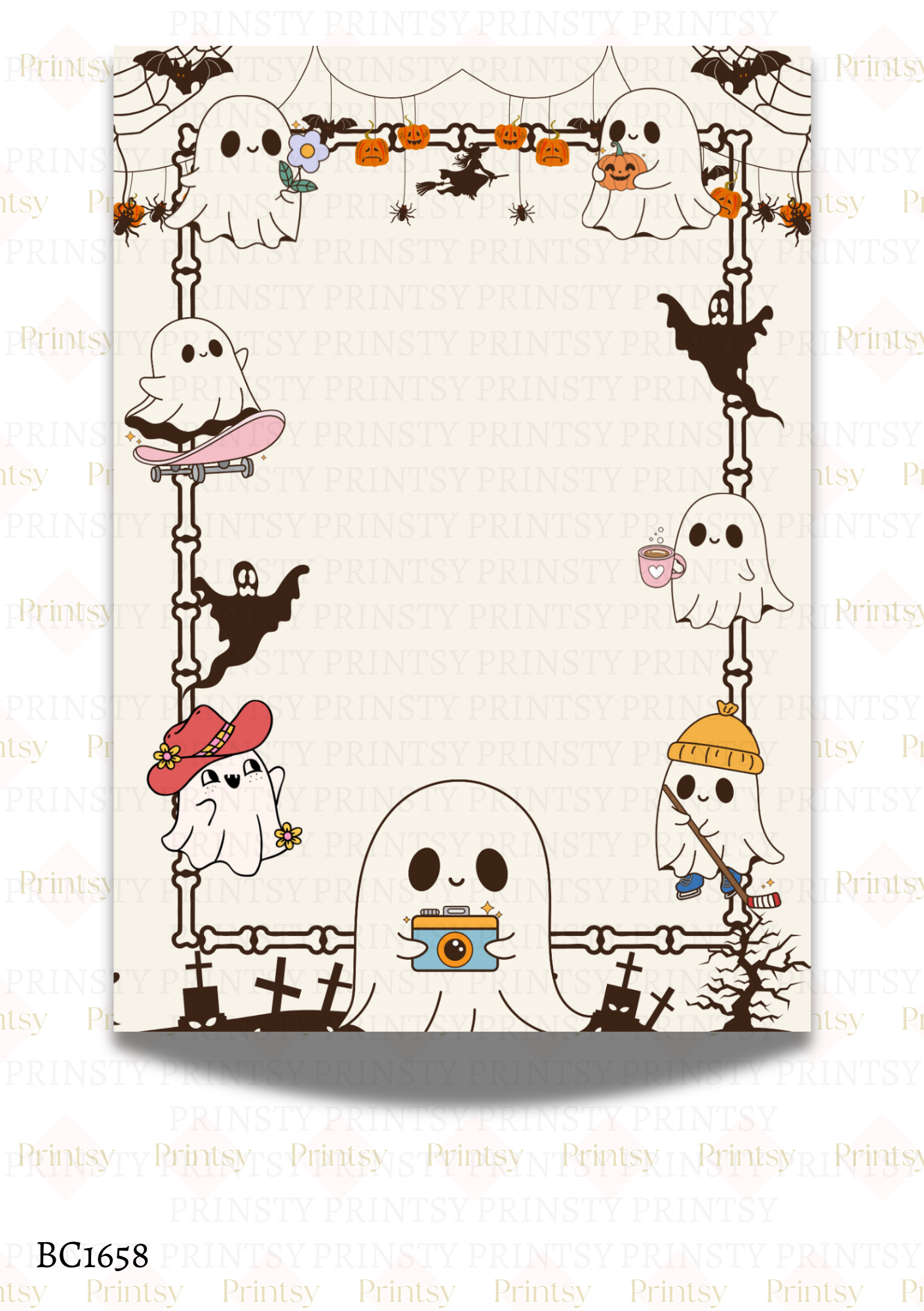 Halloween Bow Card