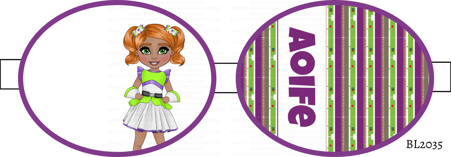 Toy Land Personalised Dolly Bow Loop