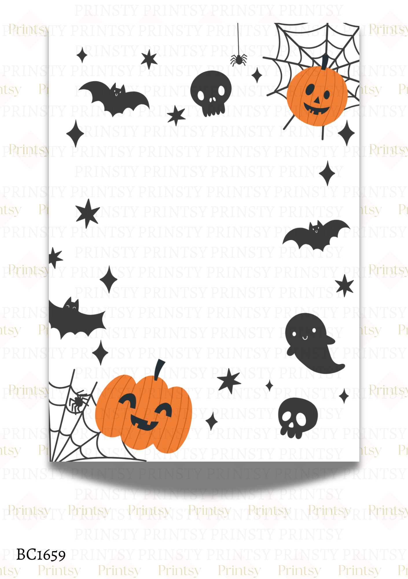 Halloween Bow Card