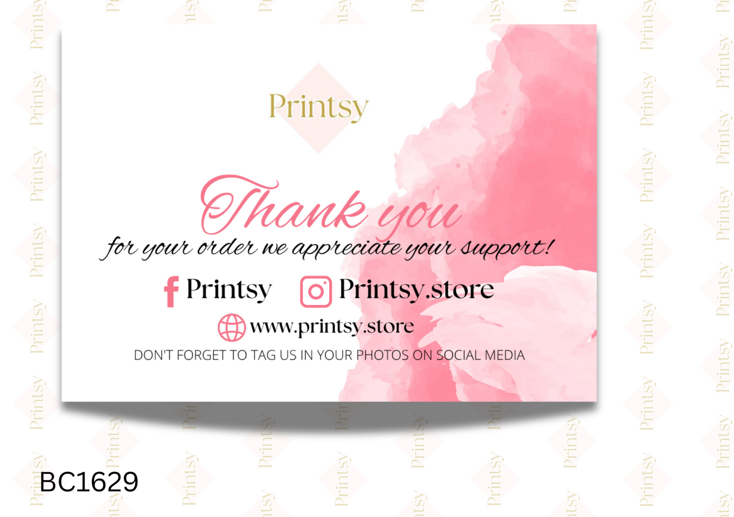 Thank You Card
