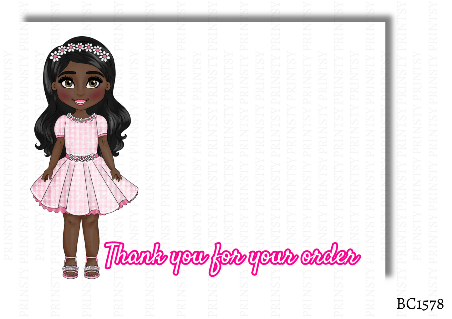 Dolly's Dolly Bow Card