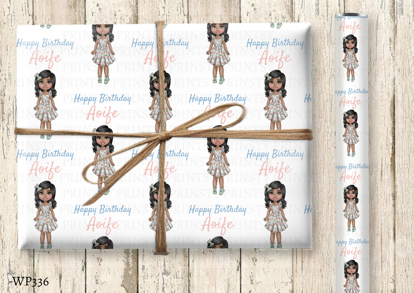Vintage Dolly Wrapping Paper
