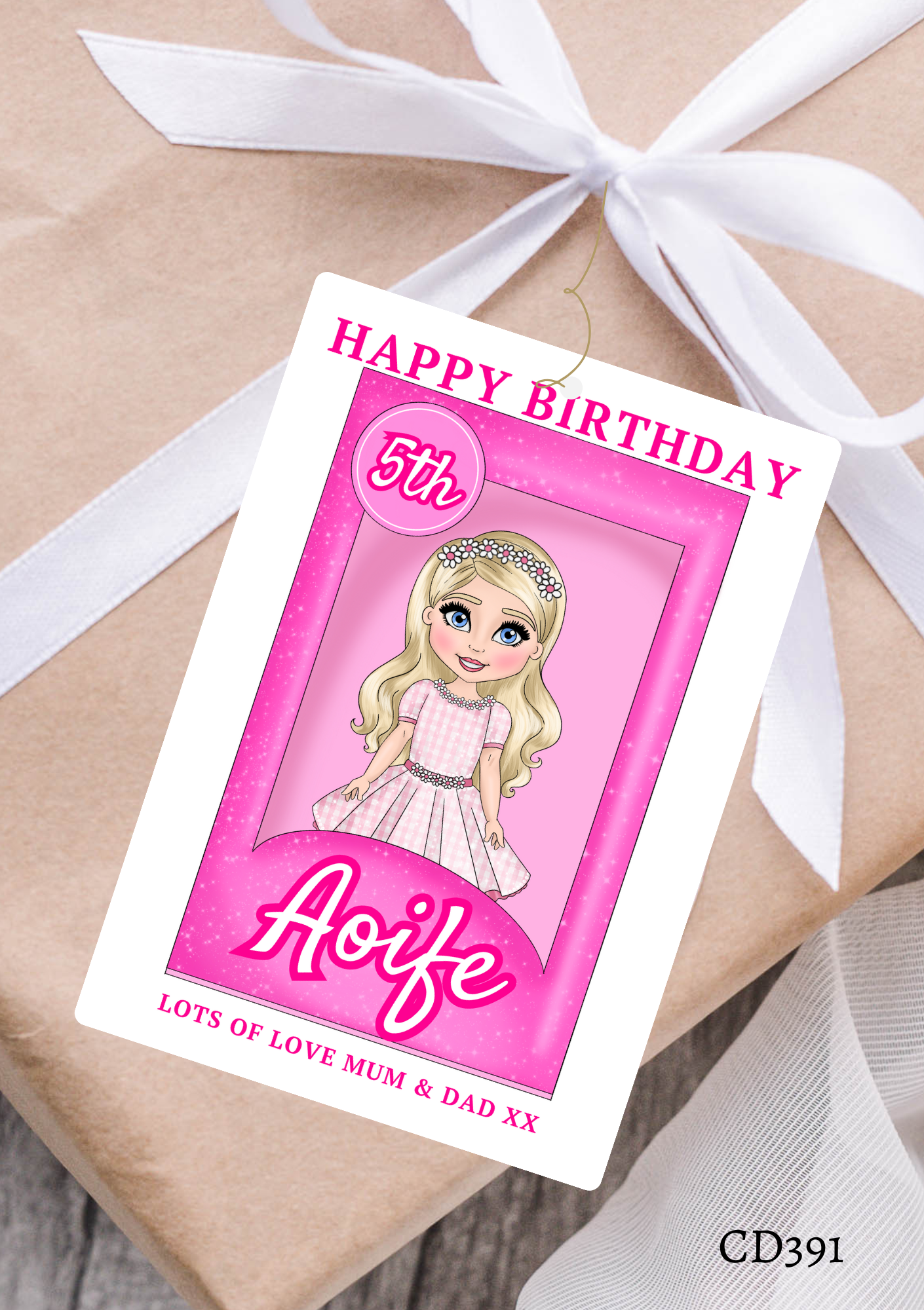 Dolly's Dolly Gift Label
