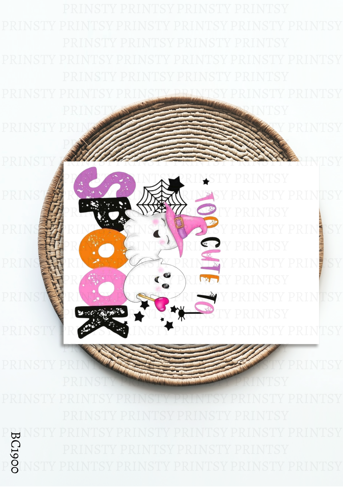 Too Cute to Spook Bow Card – BC1900
