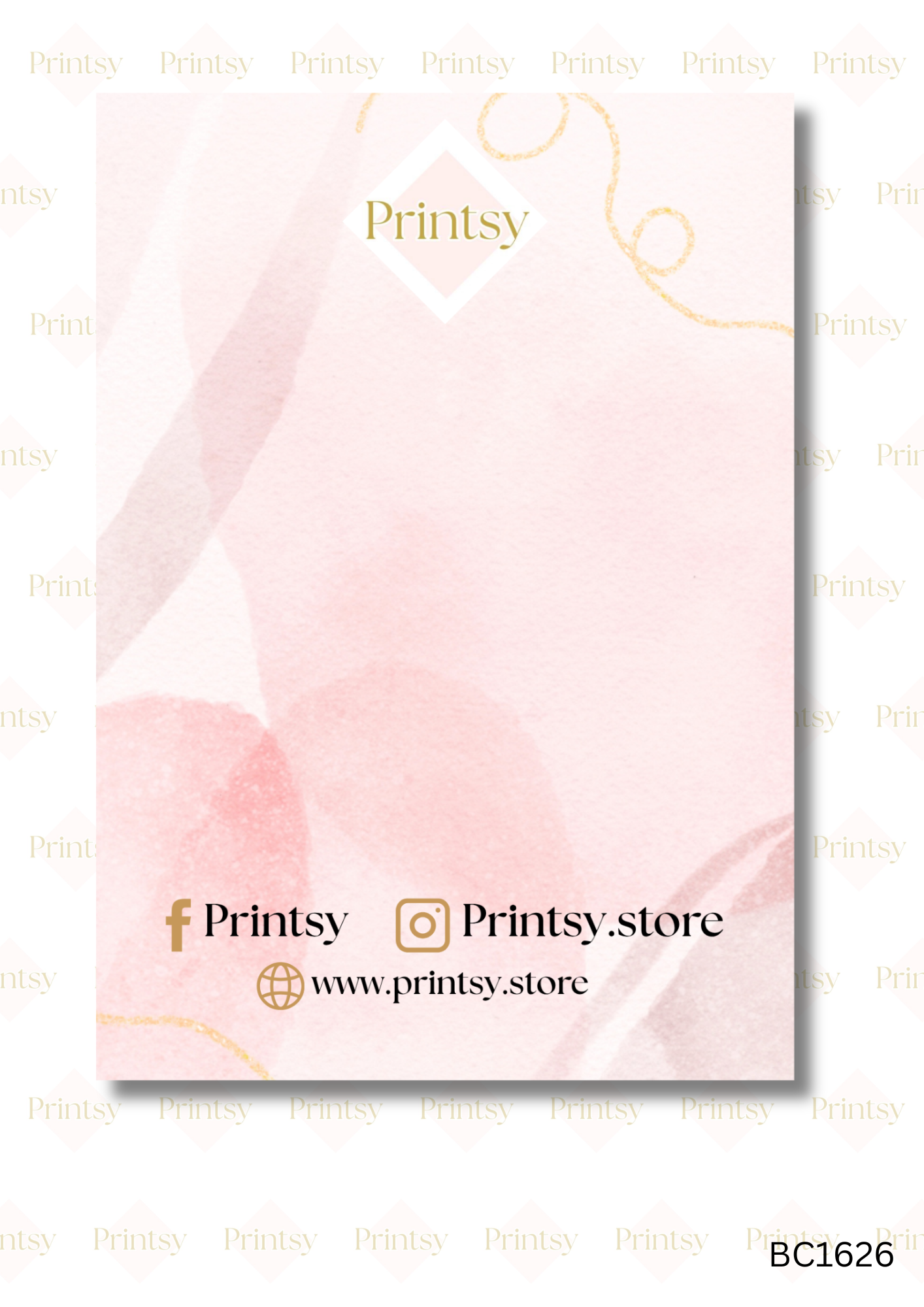 Personalised Bow Card