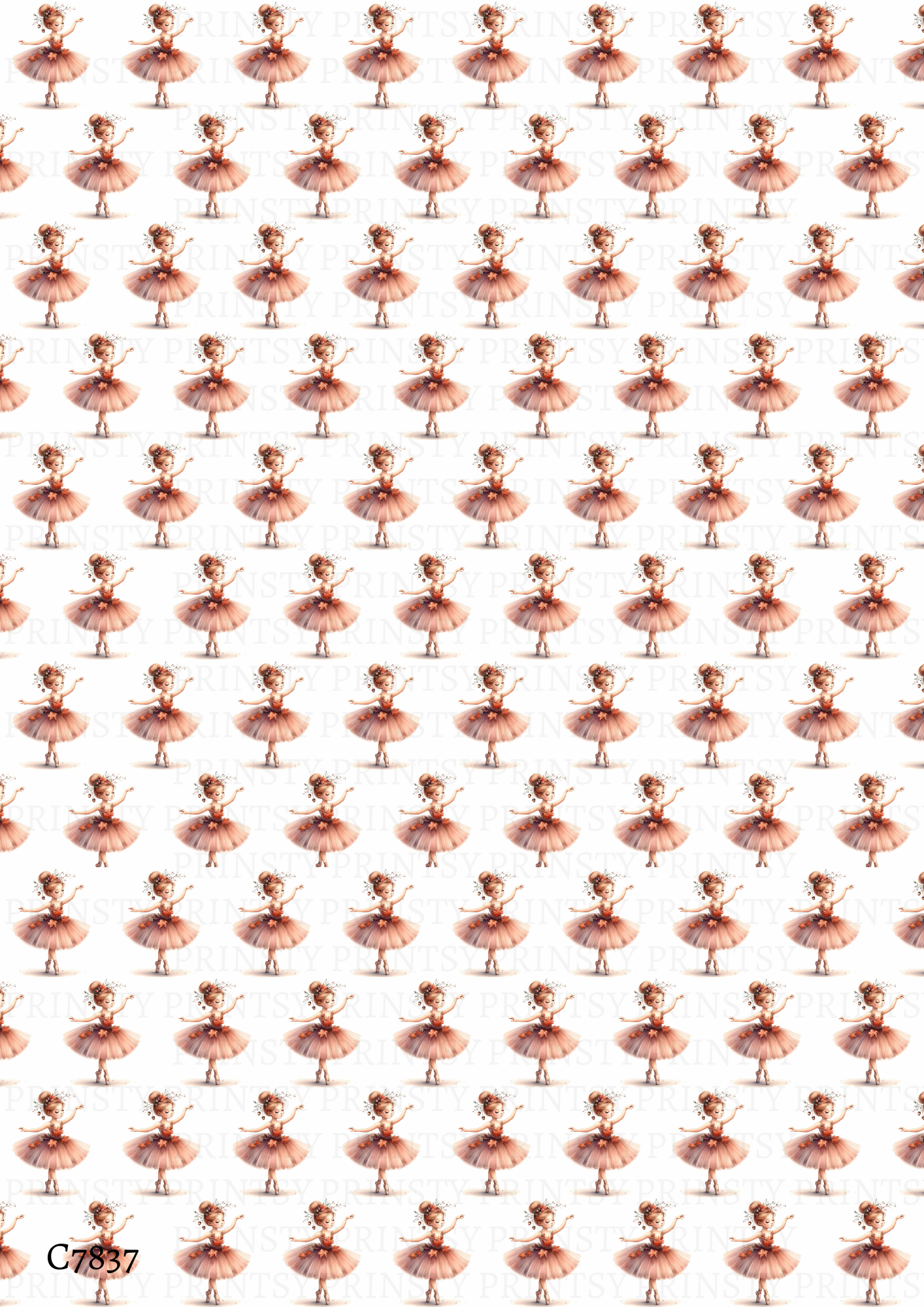 Autumn Ballerina Canvas