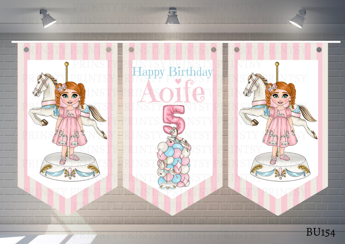 Carousel Dolly Bunting