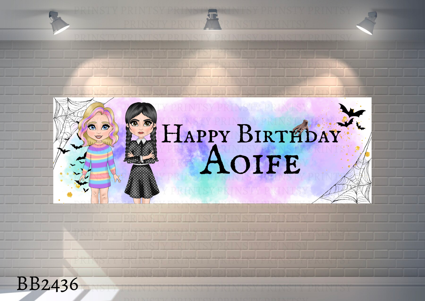 Spooky & Kooky Dolly Banner