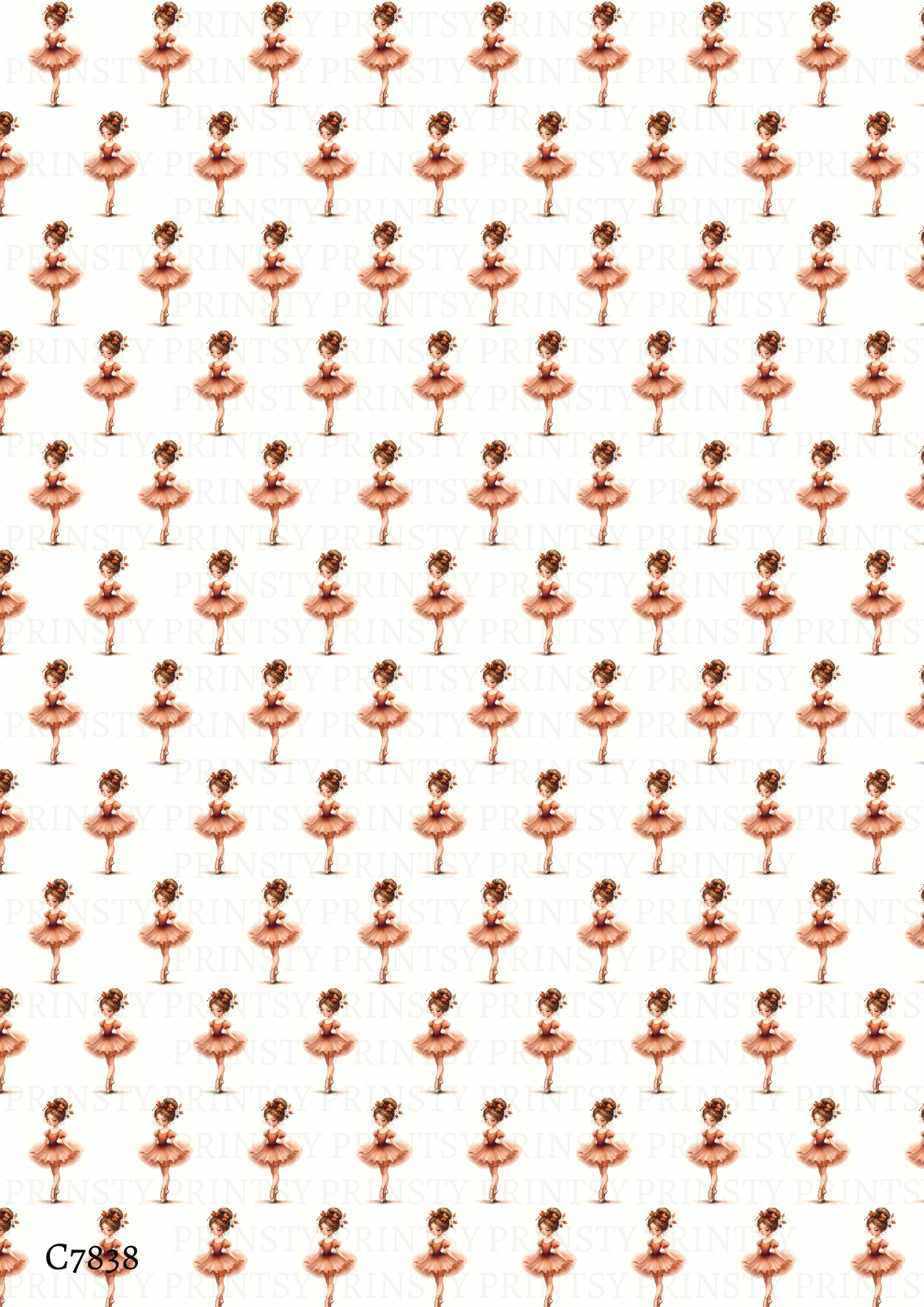 Autumn Ballerina Canvas