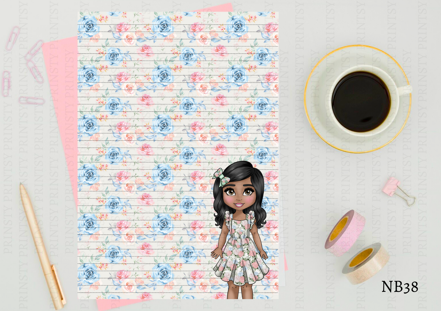 Vintage Dolly Note Book