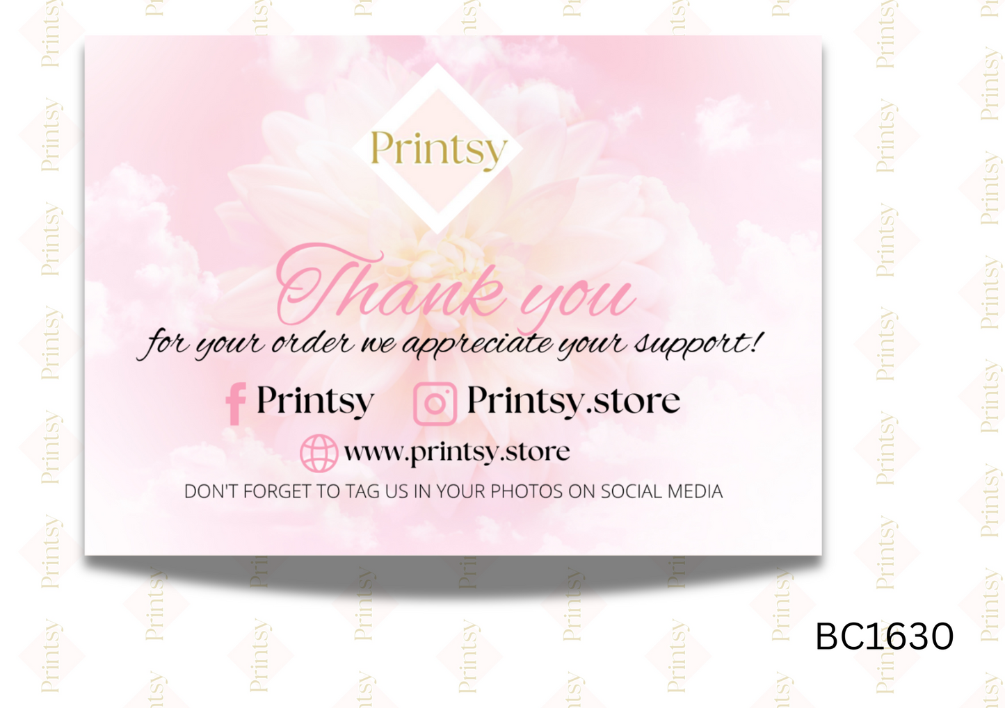 Thank You Card
