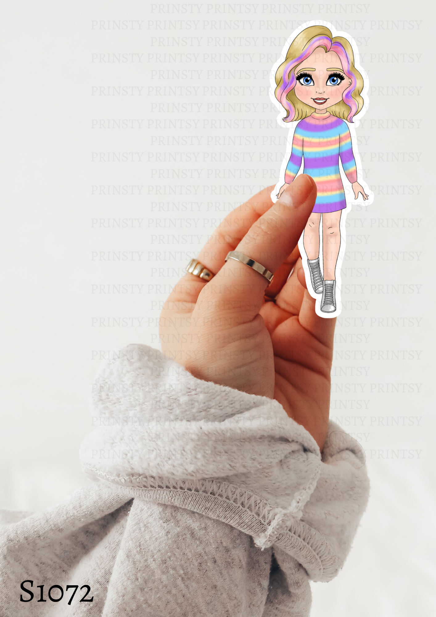 Spooky & Kooky Dolly Sticker Sheet