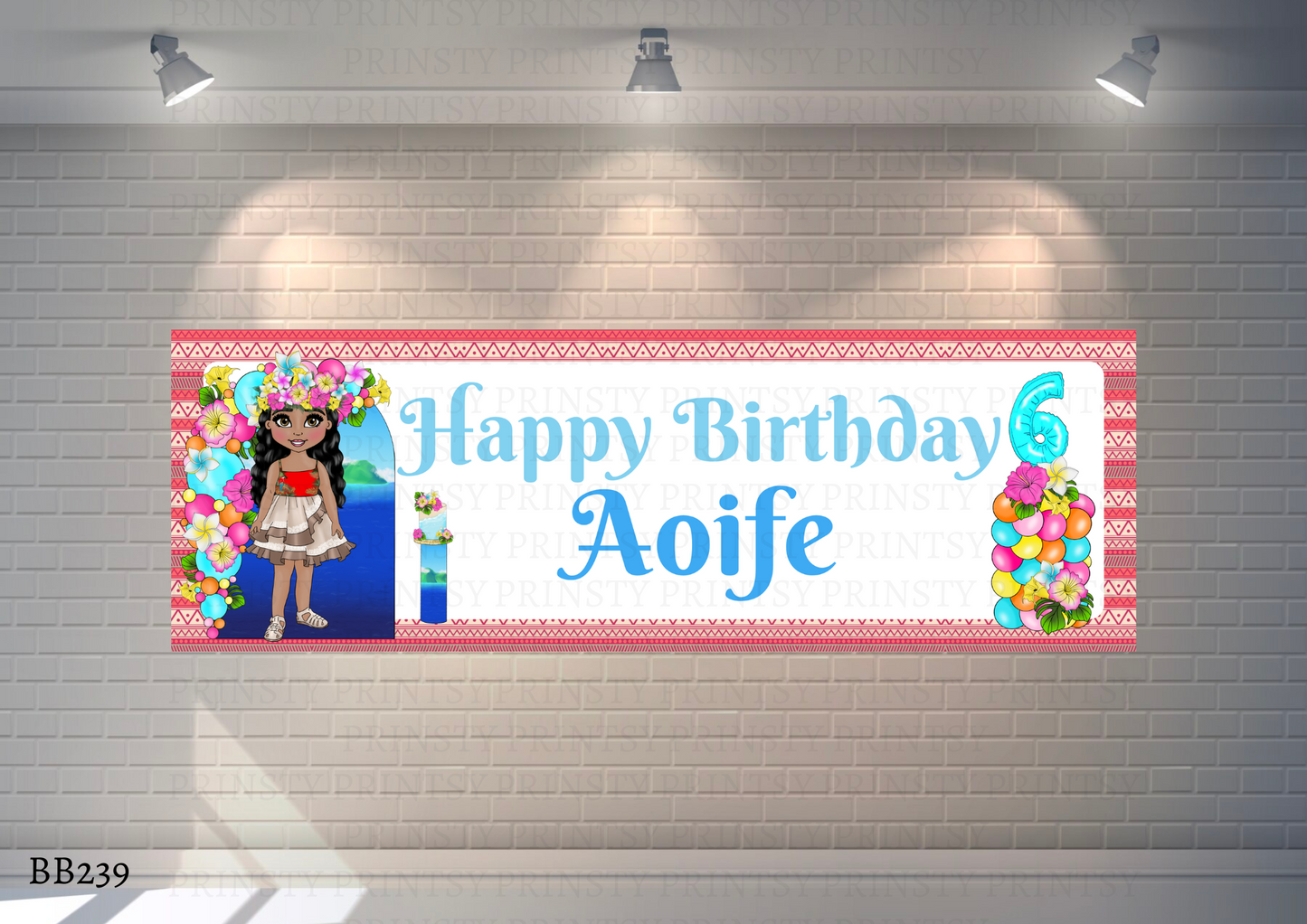 Polynesian Dolly Banner