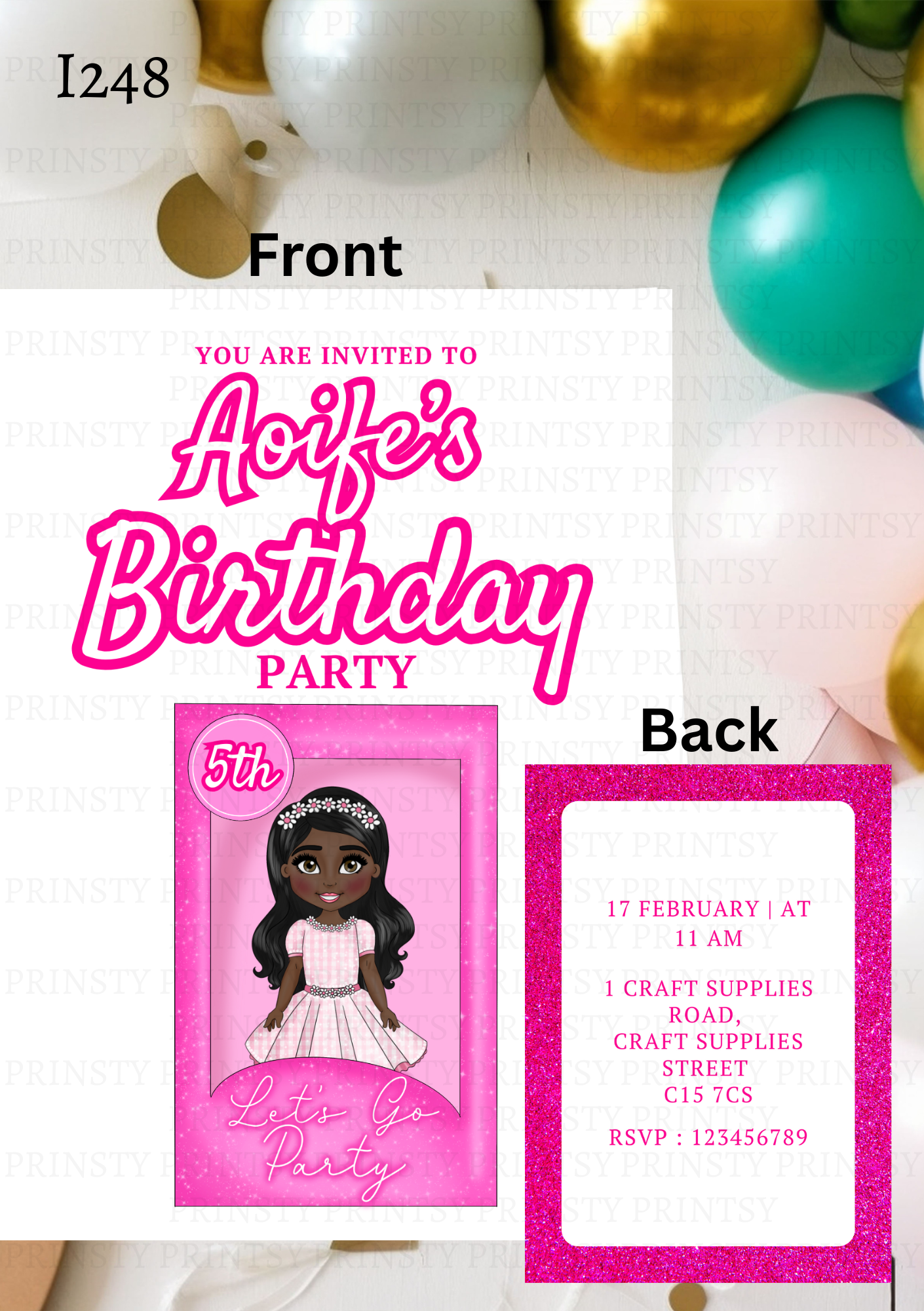 Dolly's Dolly Invite