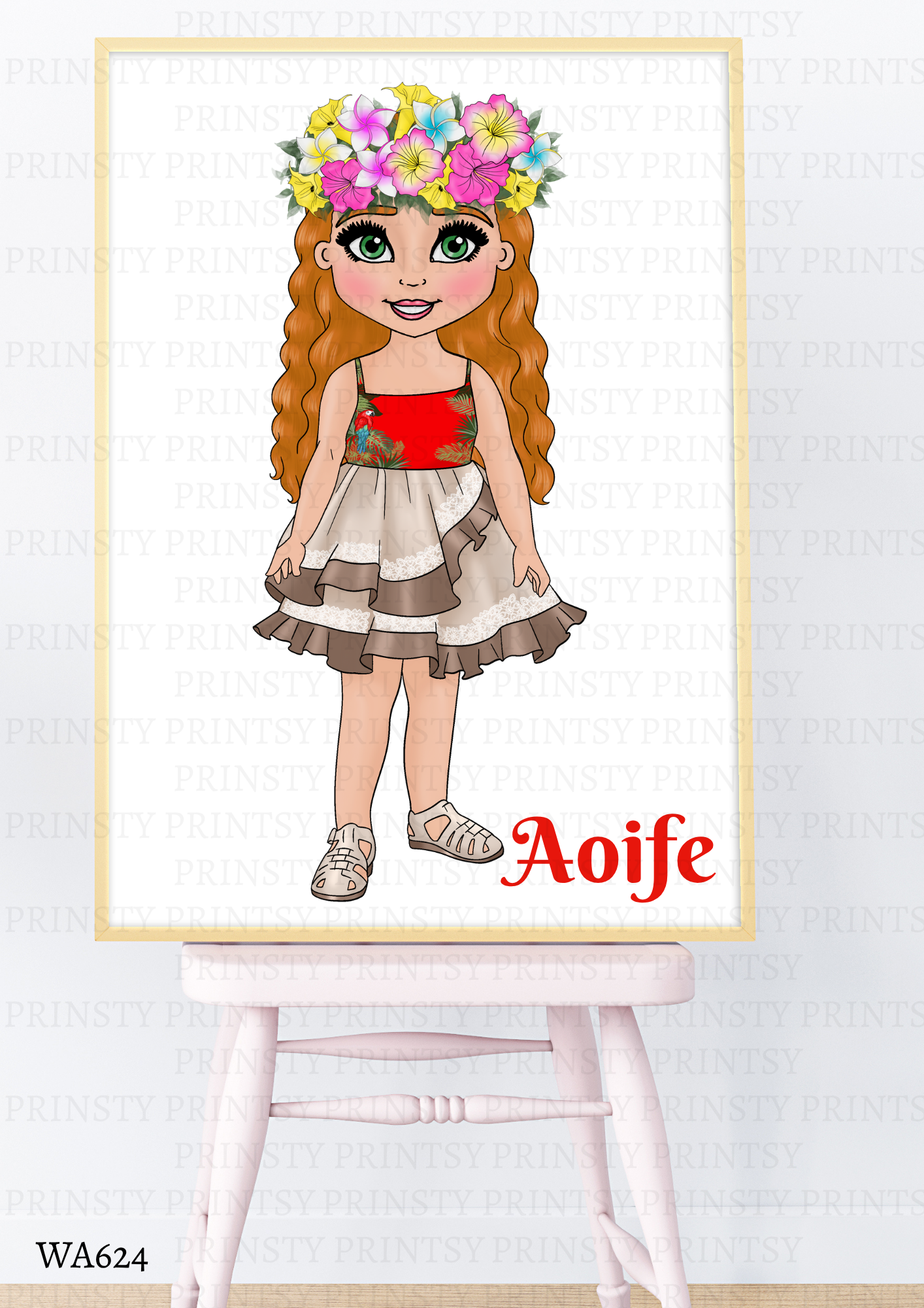 Polynesian Dolly Wall Art