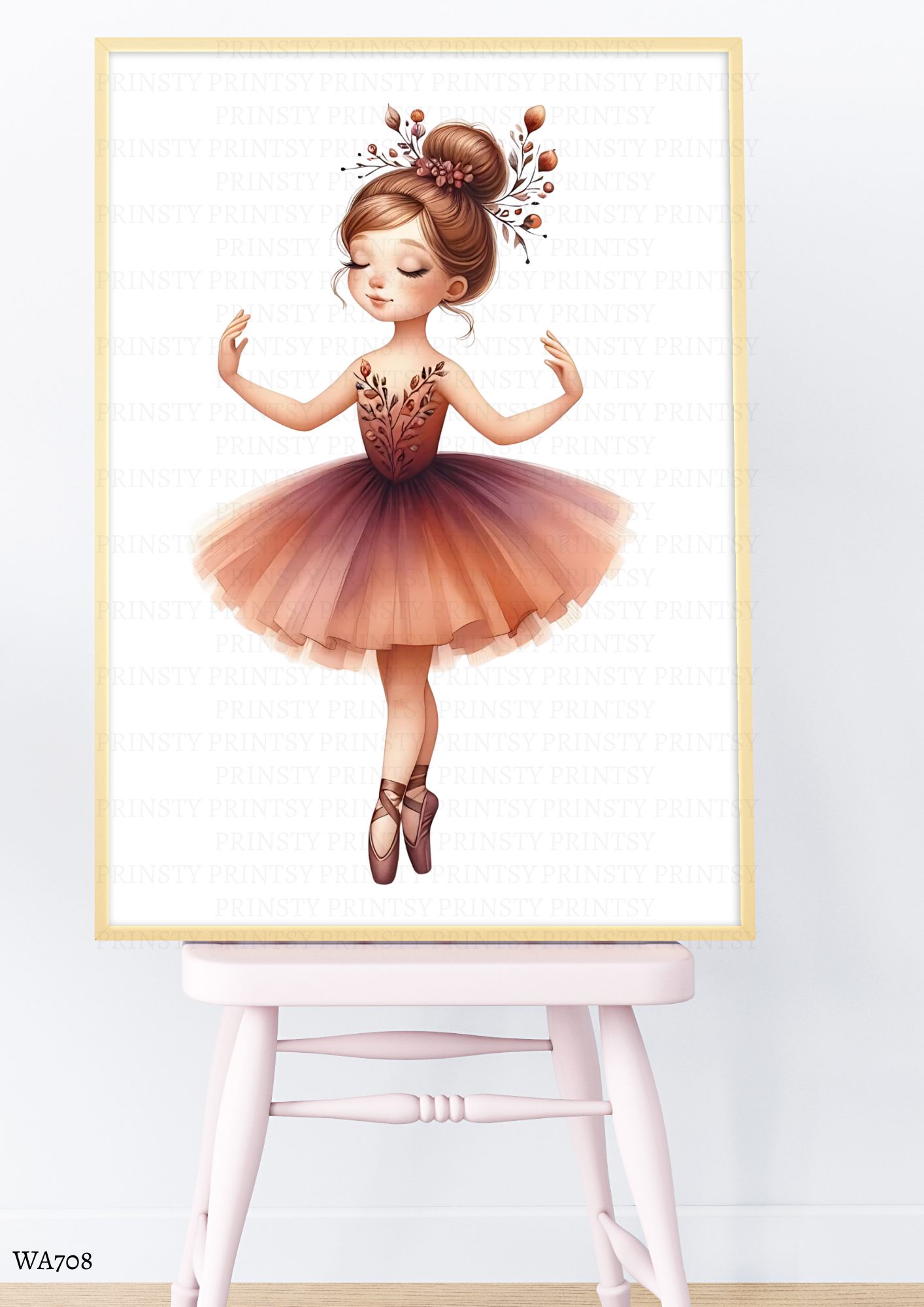Autumn Ballerina Wall Art