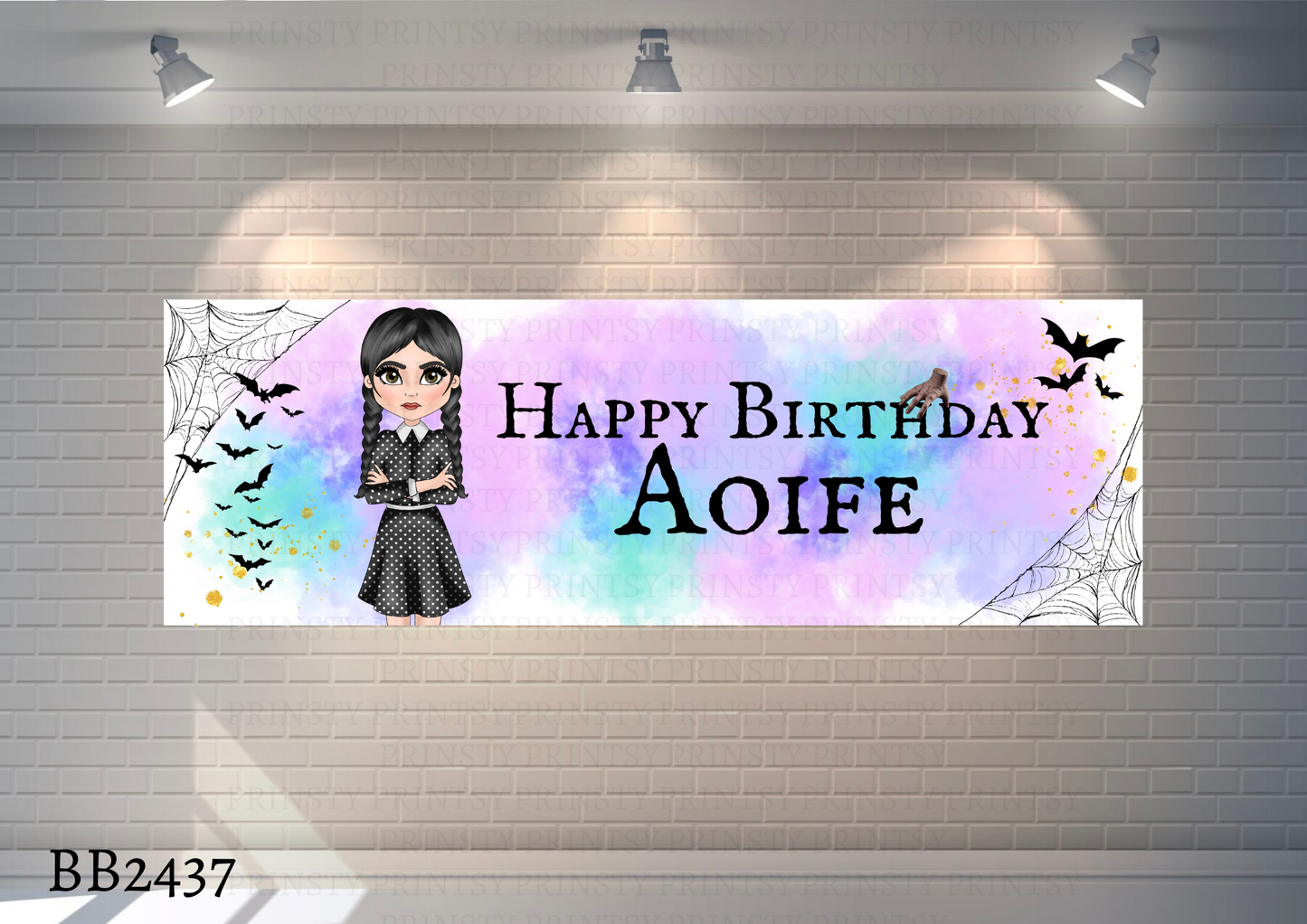 Spooky & Kooky Dolly Banner