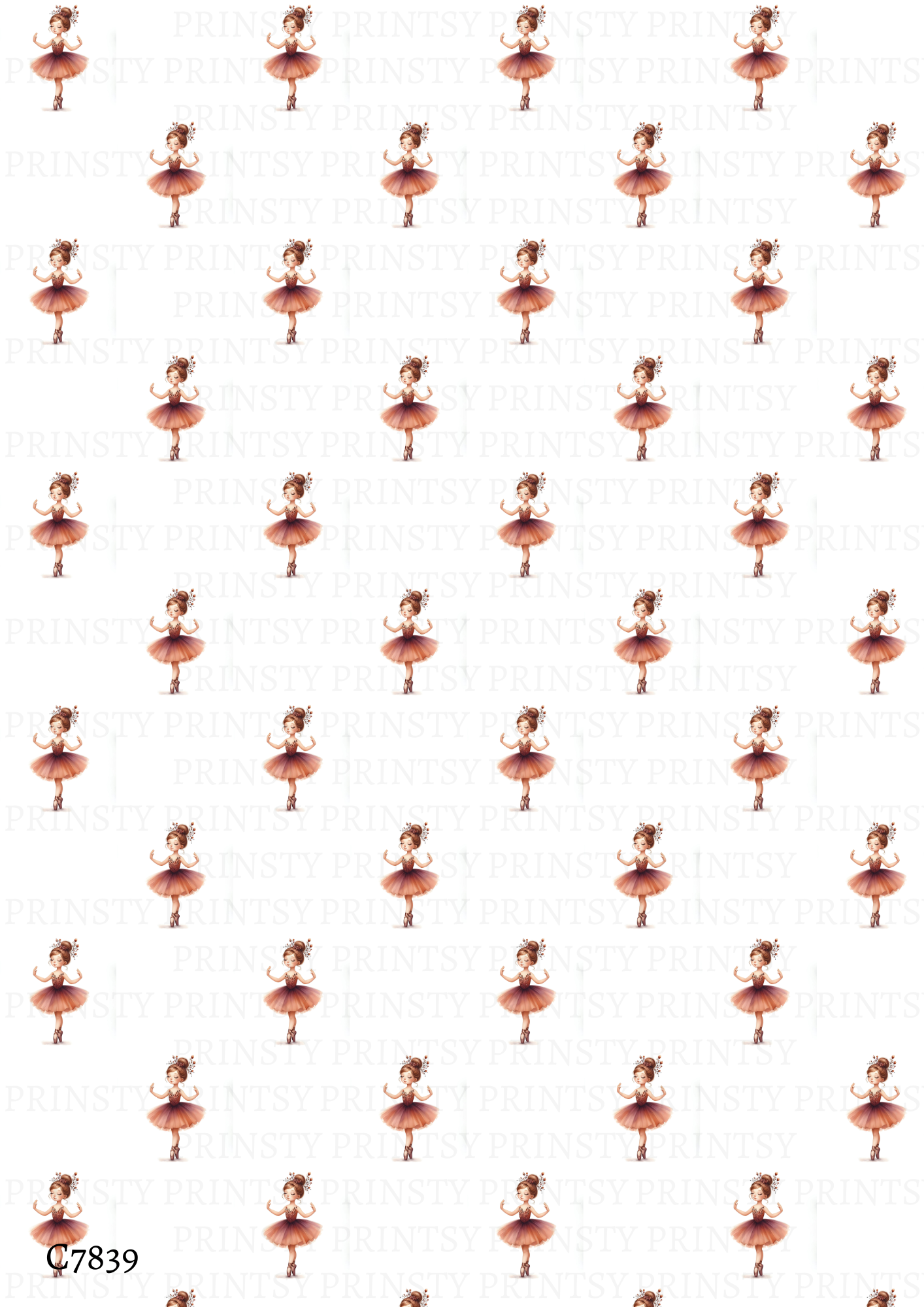 Autumn Ballerina Canvas