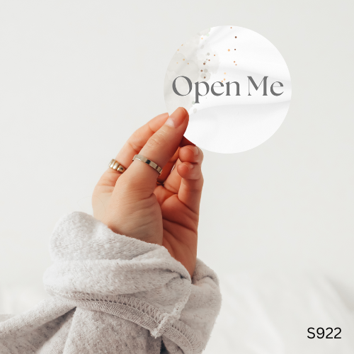 Open Me Sticker Sheet