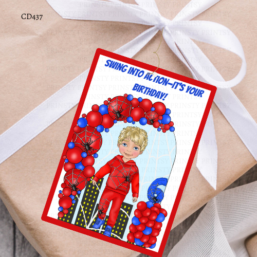 Web Dude Gift Label