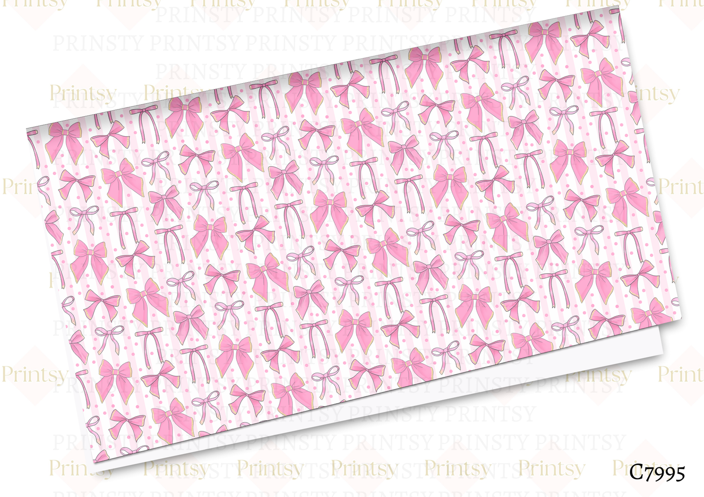 Christmas Bow Canvas