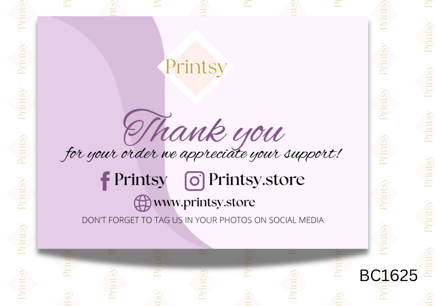 Thank You Card