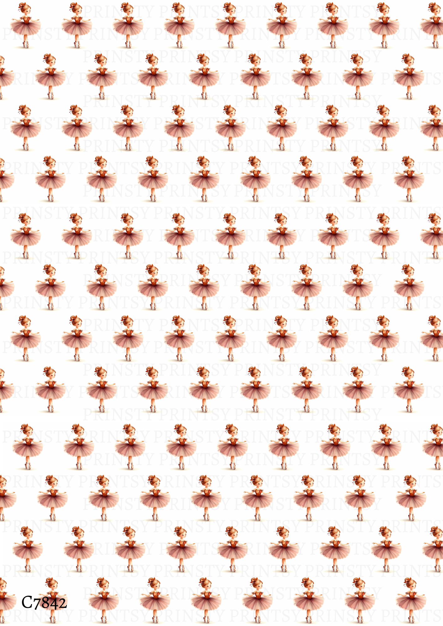 Autumn Ballerina Canvas