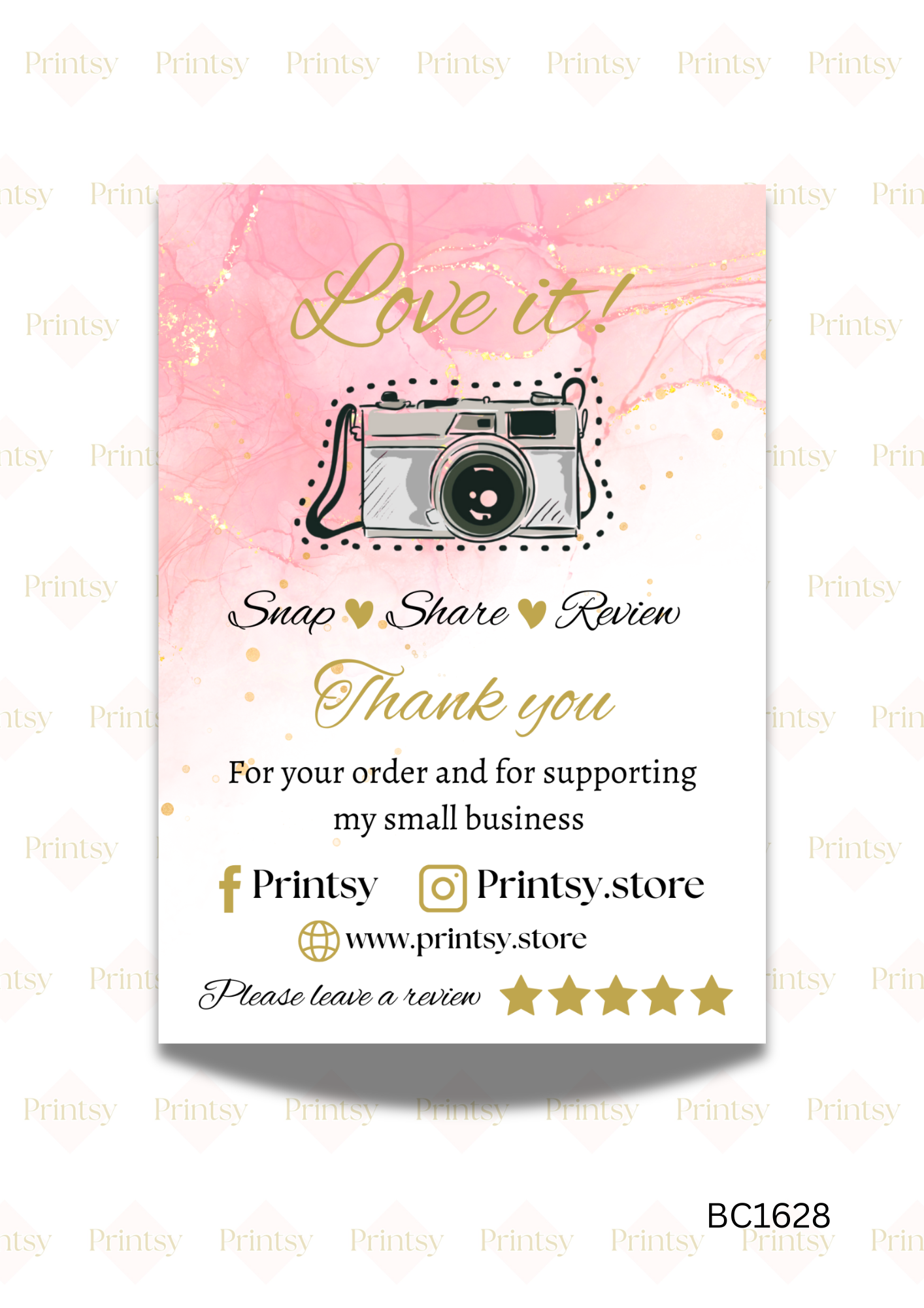 Snap, Tag and Share Cards