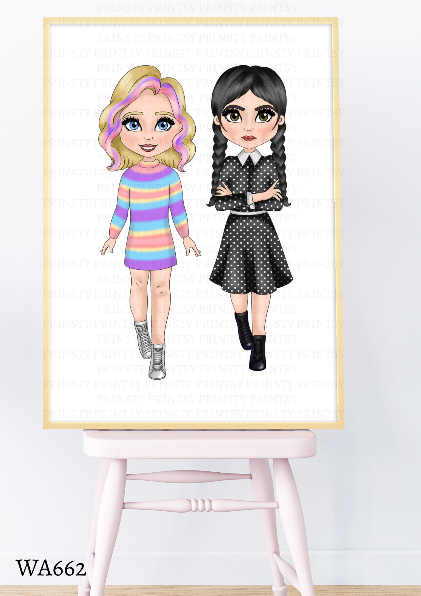 Spooky & Kooky Dolly Wall Art