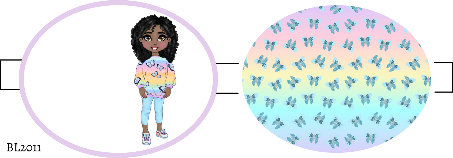 Butterfly Dolly Bow Loop